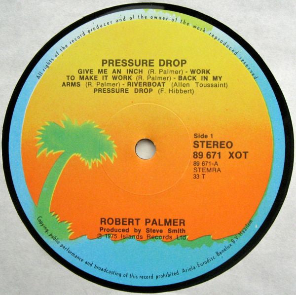 Robert Palmer : Pressure Drop (LP, Album)