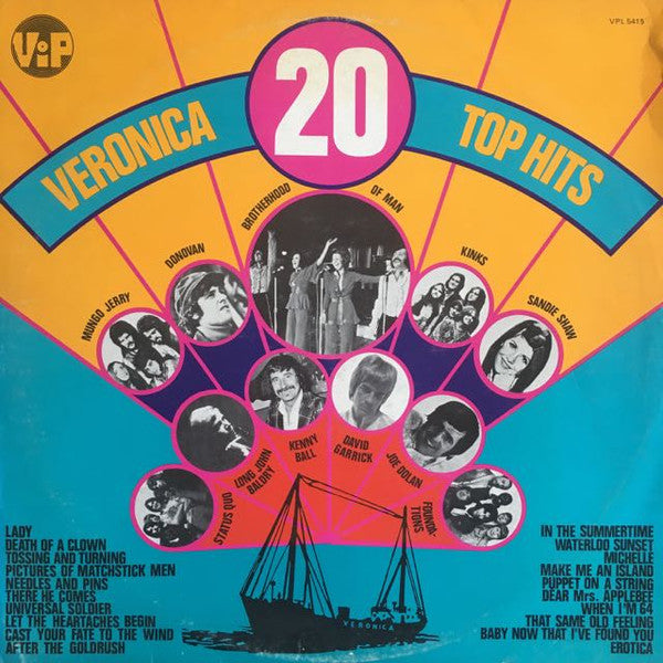 Various : Veronica 20 Top Hits (LP, Comp)