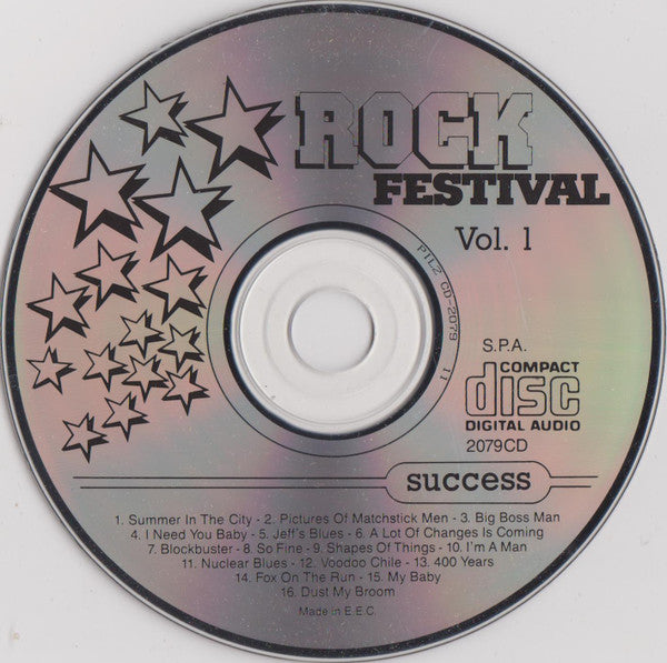 Various : Rock Festival - Vol. 1 (CD, Comp)