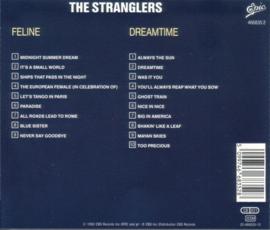 The Stranglers : Feline + Dreamtime (2xCD, Comp)