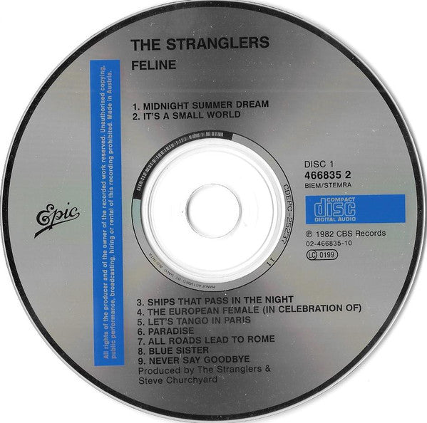 The Stranglers : Feline + Dreamtime (2xCD, Comp)