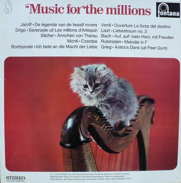 Various : Music For The Millions - 8 (LP, Comp)