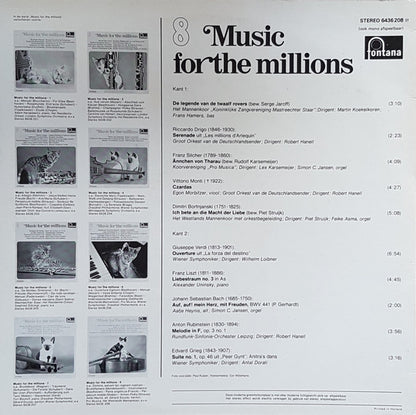 Various : Music For The Millions - 8 (LP, Comp)