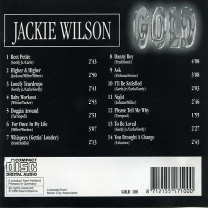 Jackie Wilson : Gold (CD, Comp)