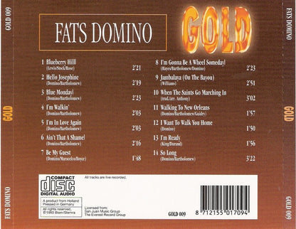 Fats Domino : Gold (CD, Comp)