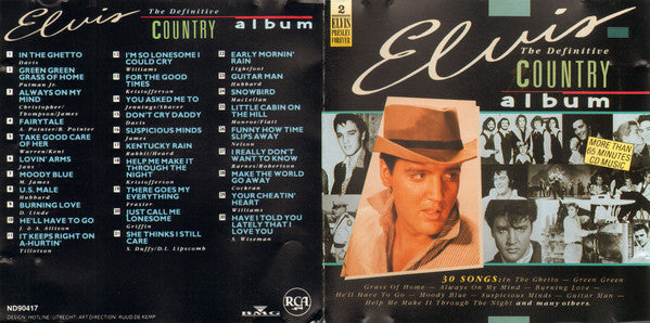 Elvis Presley : The Definitive Country Album (CD, Album, Comp)