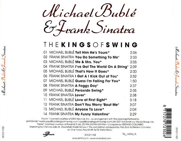 Michael Bublé & Frank Sinatra : The Kings Of Swing (CD, Comp)