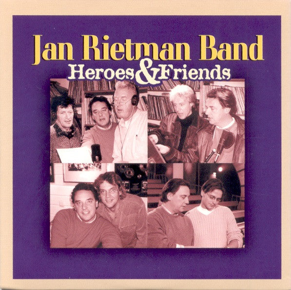 Jan Rietman Band : Heroes & Friends (CD, Single, Promo)