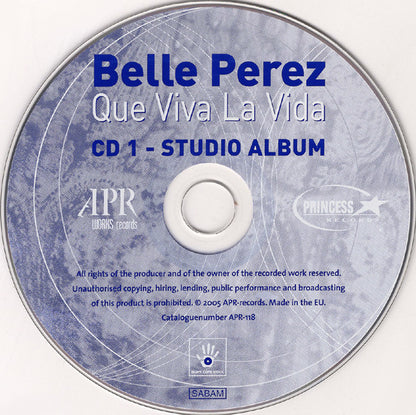 Belle Perez : Que Viva La Vida (2xCD, Album)