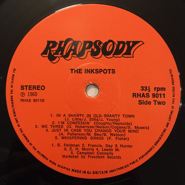 The Ink Spots : The Ink Spots (LP, Album)