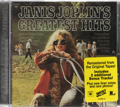 Janis Joplin : Janis Joplin's Greatest Hits (CD, Comp, RE, RM)