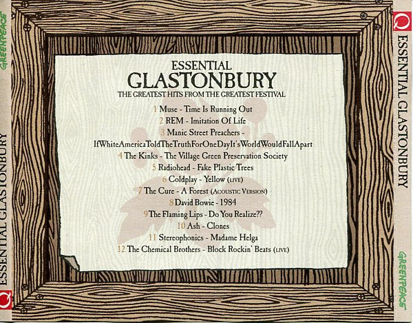 Various : Essential Glastonbury (CD, Comp)