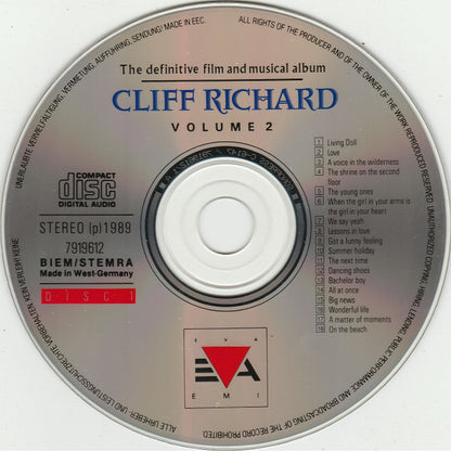 Cliff Richard : The Definitive Film And Musical Album (Volume 2) (2xCD, Comp)