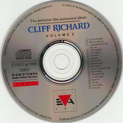 Cliff Richard : The Definitive Film And Musical Album (Volume 2) (2xCD, Comp)