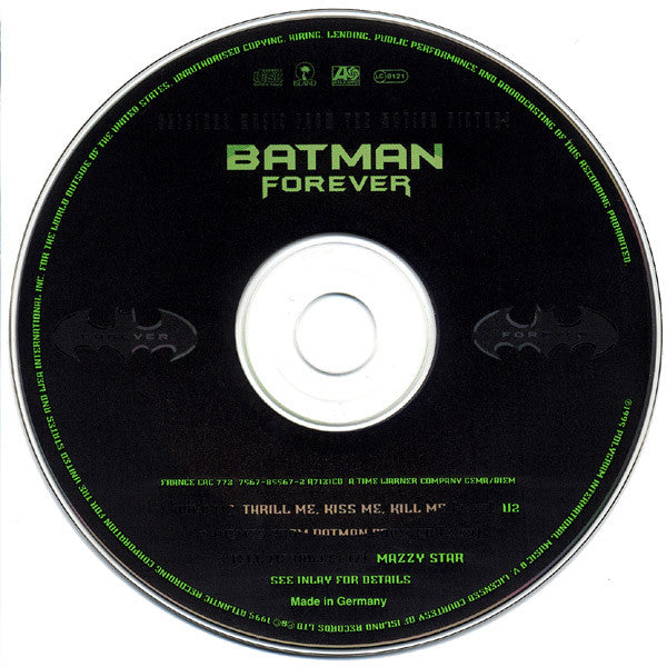 U2 : Hold Me, Thrill Me, Kiss Me, Kill Me (Original Music From The Motion Picture Batman Forever) (CD, Single)