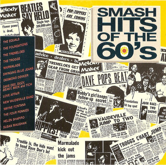 Various : Smash Hits Of The 60's (CD, Comp)