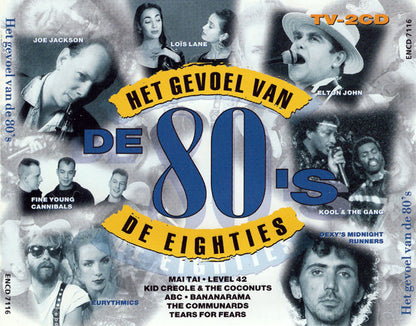 Various : Het Gevoel Van De Eighties (2xCD, Comp)