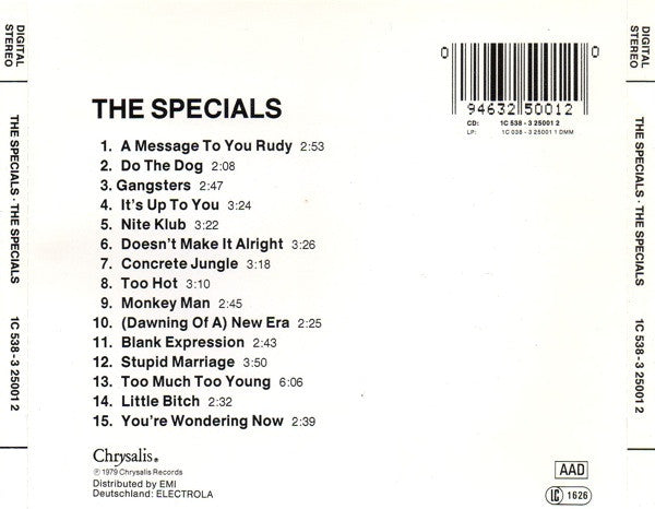 The Specials : Specials (CD, Album, RE)