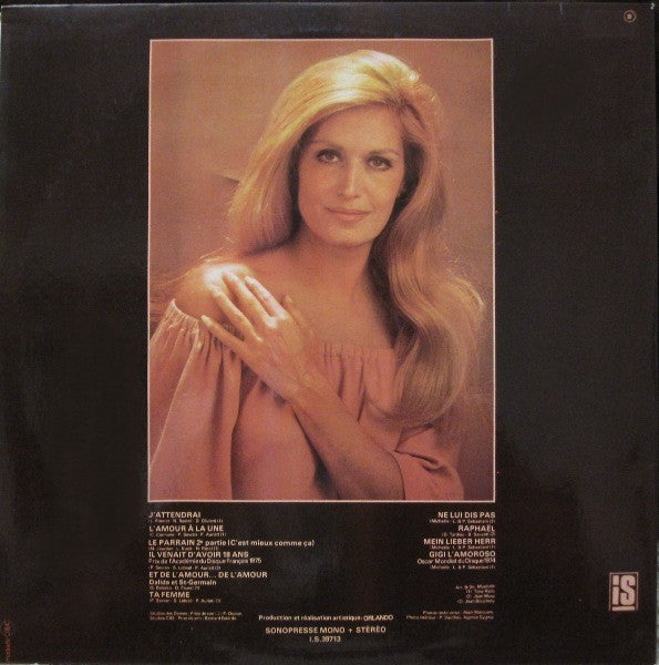 Dalida : J'attendrai (LP, Album, Gat)