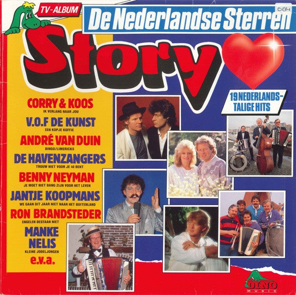 Various : De Nederlandse Sterren Story (LP, Comp)