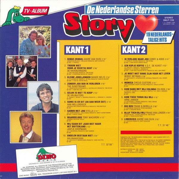 Various : De Nederlandse Sterren Story (LP, Comp)