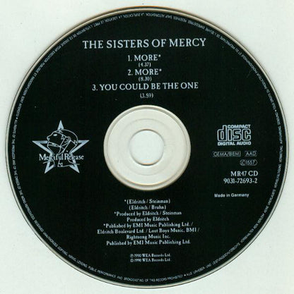 The Sisters Of Mercy : More (CD, Single)