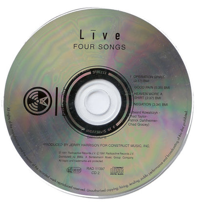 Live : Throwing Copper (CD, Album, Ltd, RE + CD, EP, RE)