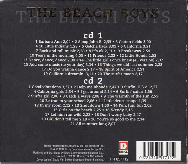 The Beach Boys : Original Gold (2xCD, Comp)