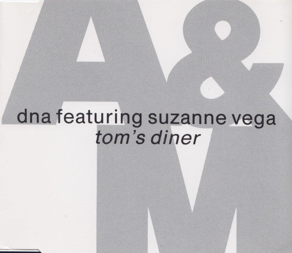 DNA Featuring Suzanne Vega : Tom's Diner (CD, Maxi)