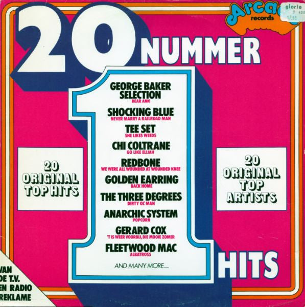 Various : 20 Nummer 1 Hits (LP, Comp)