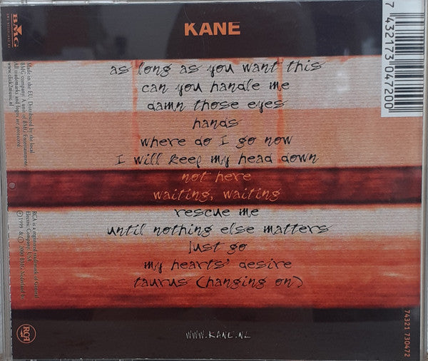 Kane (2) : As Long As You Want This (CD, Album)