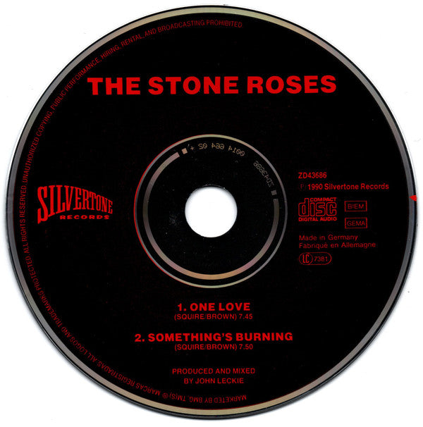 The Stone Roses : One Love (CD, Single, Bla)