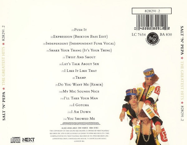 Salt 'N' Pepa : The Greatest Hits (CD, Comp)