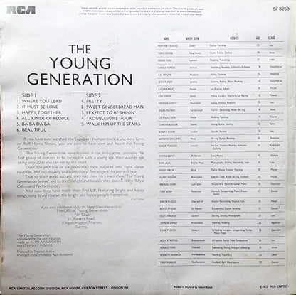 The Young Generation : The Young Generation (LP)