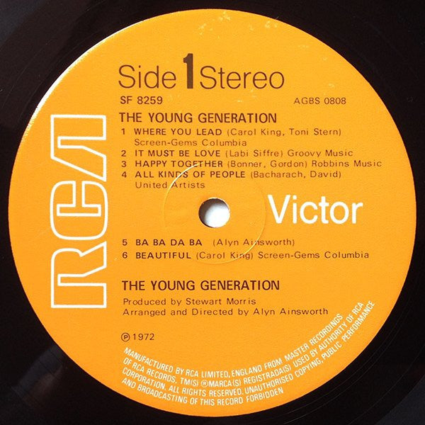 The Young Generation : The Young Generation (LP)