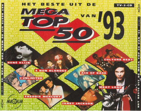 Various : Het Beste Uit De Mega Top 50 Van '93 (2xCD, Comp)