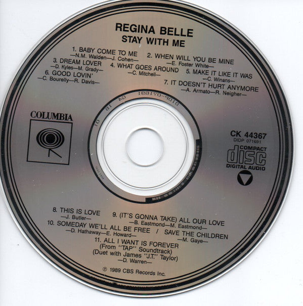 Regina Belle : Stay With Me (CD, Album)