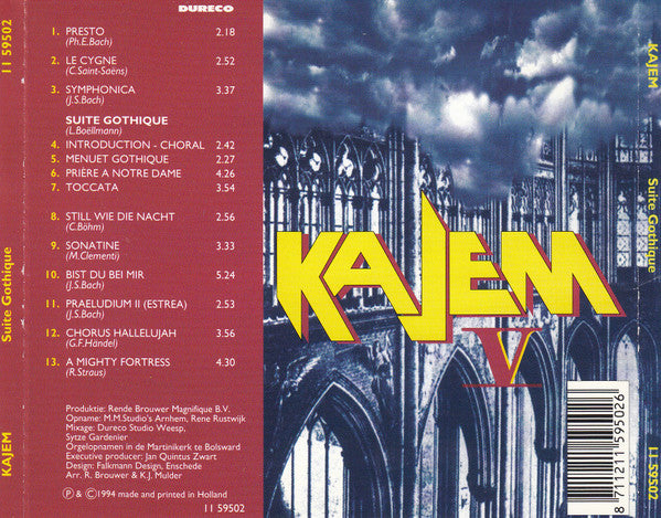 Kajem : Suite Gothique (CD, Album)