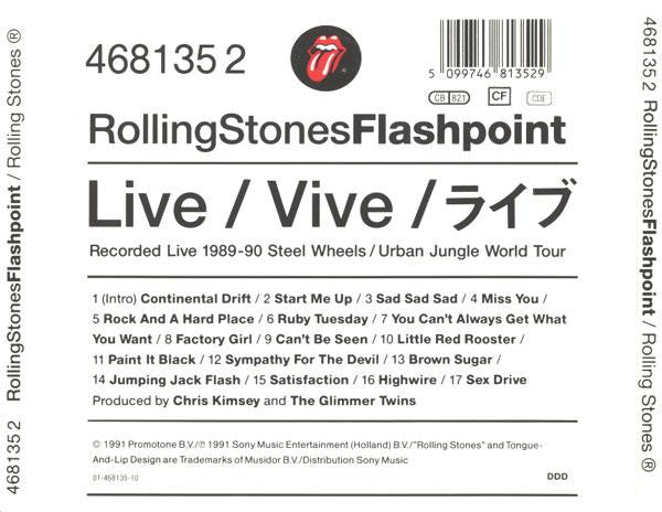 RollingStones* : Flashpoint (CD, Album)