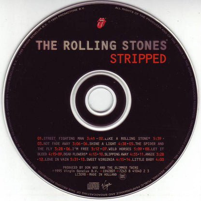 The Rolling Stones : Stripped (CD, Album, Enh)