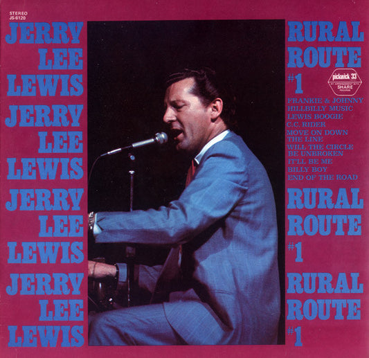 Jerry Lee Lewis : Rural Route #1 (LP, Comp, Bro)