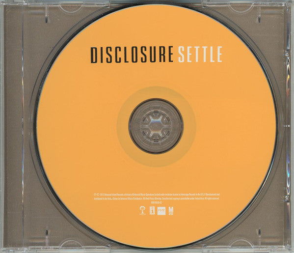 Disclosure (3) : Settle (CD, Album)