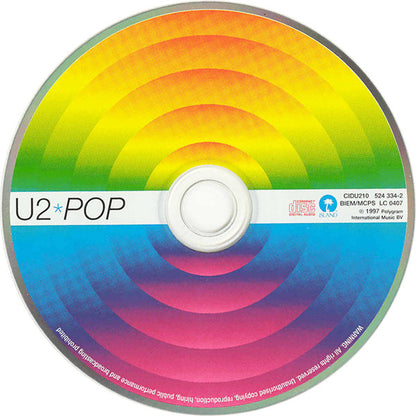 U2 : Pop (CD, Album, PMD)