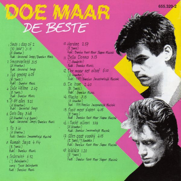 Doe Maar : De Beste (CD, Comp)