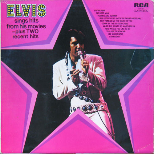 Elvis* : Elvis Sings Hits From His Movies (LP, Comp)