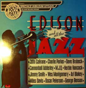 Various : Edison And All The Jazz (LP, Comp)