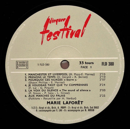 Marie Laforêt : Album : 3 (LP, Album, RP)