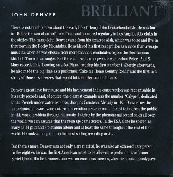 John Denver : Greatest Hits (CD, Comp)