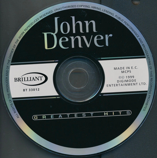 John Denver : Greatest Hits (CD, Comp)