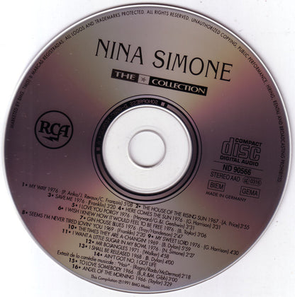 Nina Simone : The ★ Collection (CD, Comp, RP)